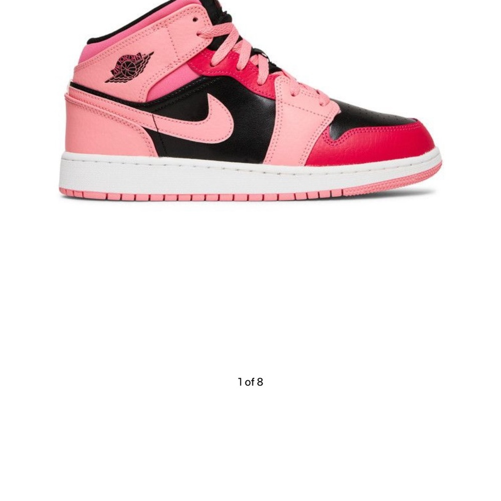 Air Jordan 1 Coral Chalk GS Size 7Y / 8.5W - Picture 9 of 9